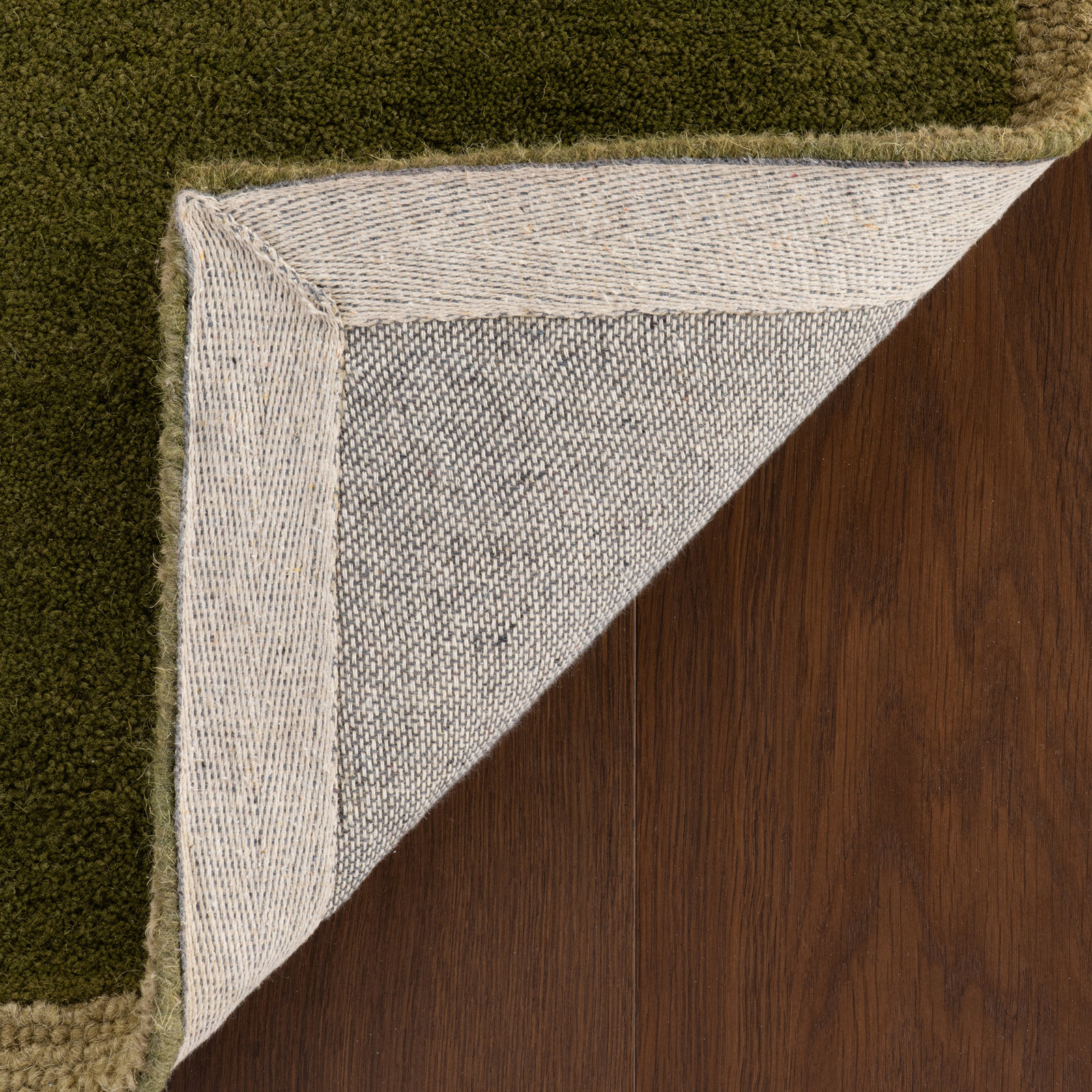 Mid-Century Hand-Tufted Geometric Rug, Rectangle 5' x 8'
