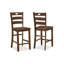 Ensemble 5 pièces de chaises de table de salle à manger à hauteur de comptoir