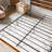 Iron Platform Bed Frame With Rustic Wood Headboard