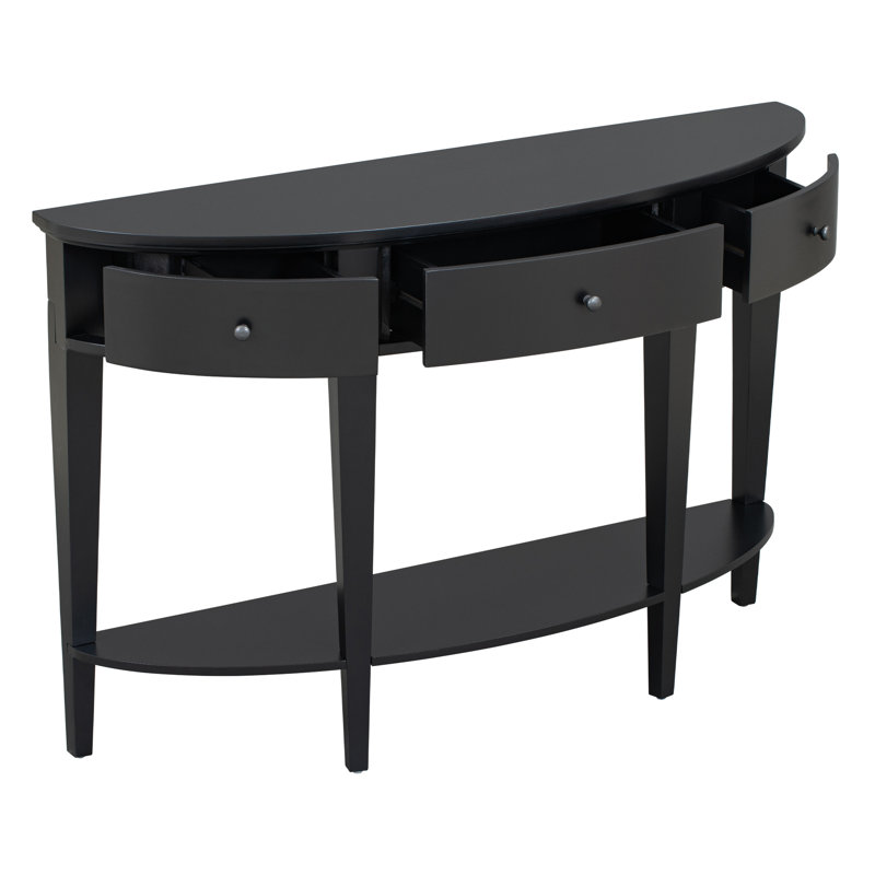 Modern Curved Console Table Sofa Table