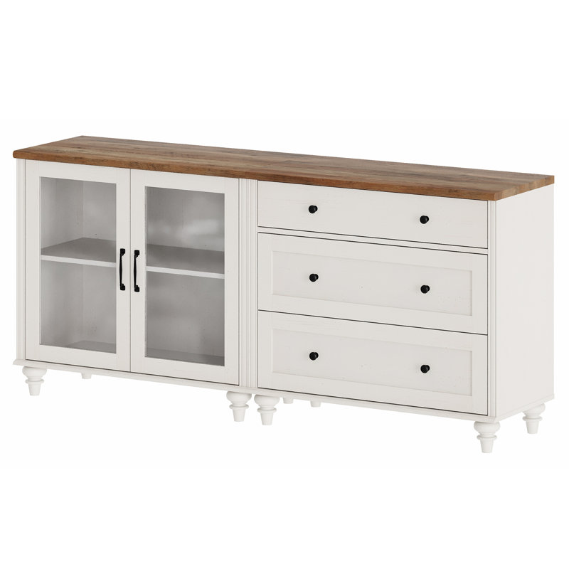 Desmen 67.7'' W 3 - Drawer Dresser