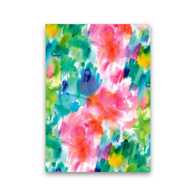 Painterly Waterolor Texture 1 Piece Wall Art