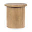 Runa 22" Wood End Table In Coffee Brown -209167765