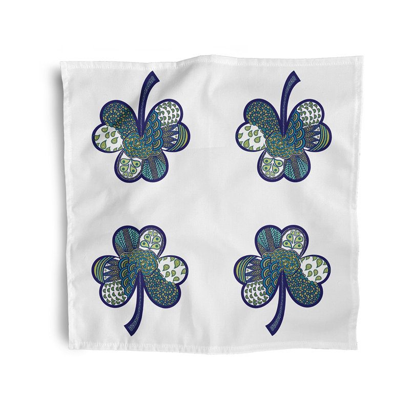 Charley-Leigh Polyester Floral Square Napkin