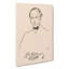 Dr. Ernst Wagner by Egon Schiele - Wrapped Canvas-61849014