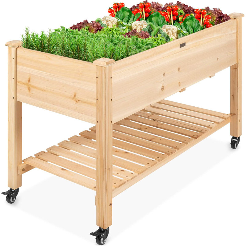 Shepard Elevated Planter, Natural