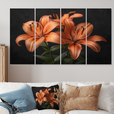 Aleshire - Lilies Wall Art Set