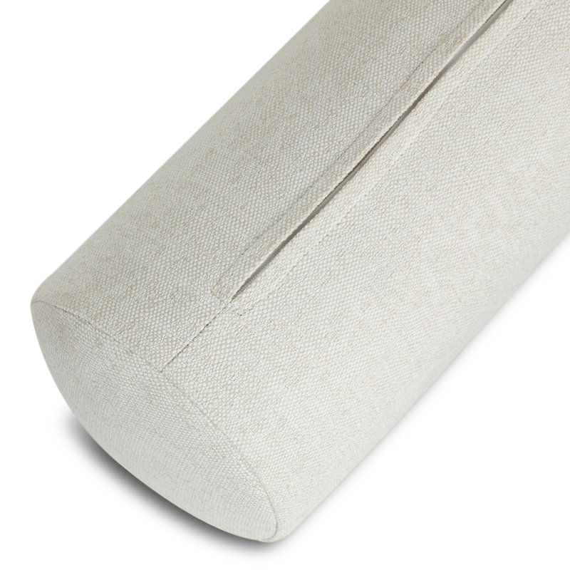 Townes Outdoor Bolster Pillow-Alessi Linen-20"x8", Alessi Linen
