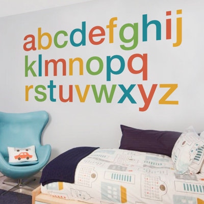 Alphabet Small Decal Scheme A