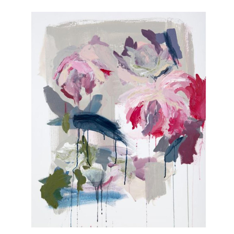 April Painting by Mia Malcolm Studio, 30" H x 24" W, Outdoor