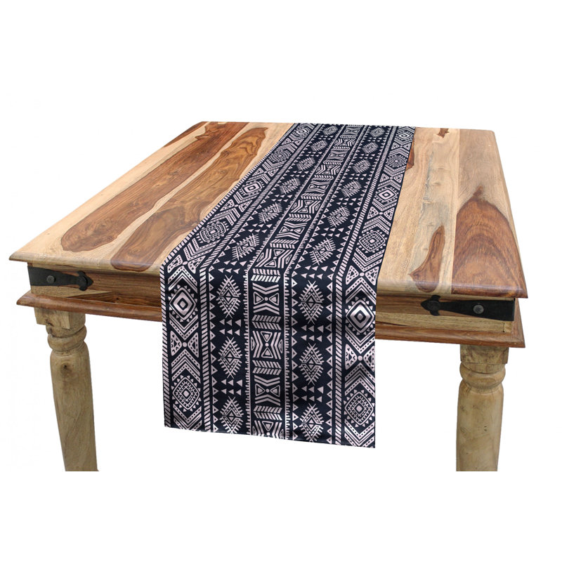 African Table Runner, 90" x 16"