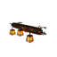 Rustic Lodge 3 - Light Vanity Light