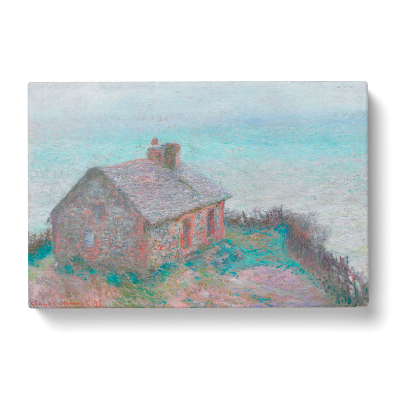 House At Varengeville by Claude Monet - Wrapped Canvas, 40cm H x 60cm W x 3cm D