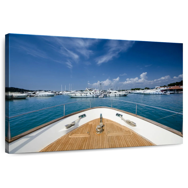 Bateaux à quai Mehar Marina, H 30 po x l 45 po