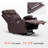 Adavia Regular Power Lift Recliner Chair, Faux Leather-1033733043