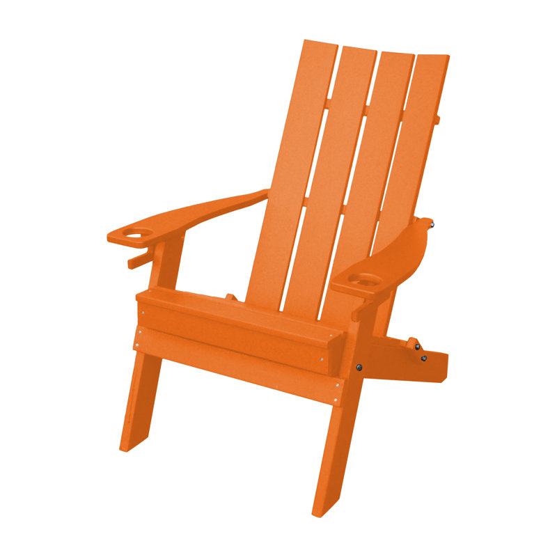 Chaise Adirondack pliante Koenig, Orange
