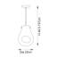 Raritan 1 - Light Chrome Teardrop Pendant-1097681242