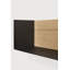 U Oak Solid Wood Accent Shelf-35994751-35994753
