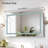 Frameless Led Bathroom Mirror,3 Colors Dimmable,anti-fog,memory Function,wall Mounted Lighted Vanity Mirror-1287647268