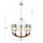 5 - Light Dimmable Empire Chandelier