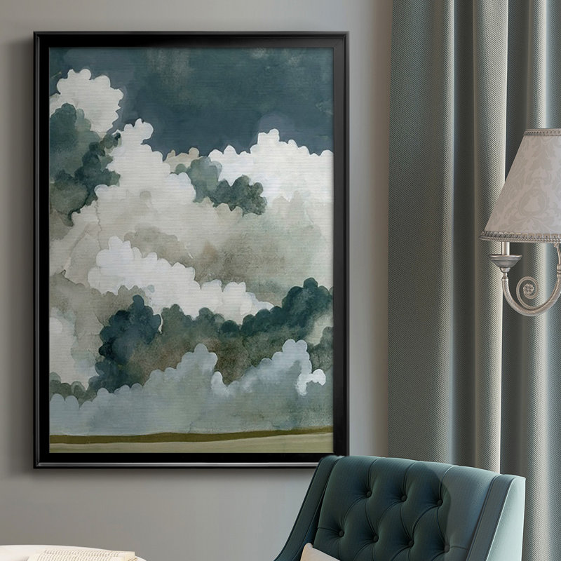 Vast Neutral Sky II " Vast Neutral Sky II ", 42.5" H x 30.5" W x 1" D, Black