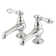 Kingston Brass Vintage Two-Handle Deck Mount Basin Tap Faucet