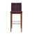 Laine marron foncé