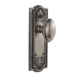 Grandeur Parthenon Plate Single Dummy with Eden Prairie Door Knob