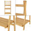 109cm H x 50.8cm W Ladder Bookcase