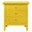 Casual Yellow Nightstand