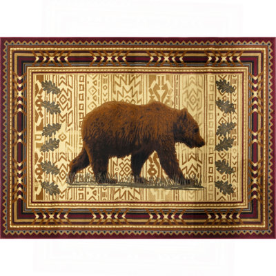 Multi Lodge Area Rug