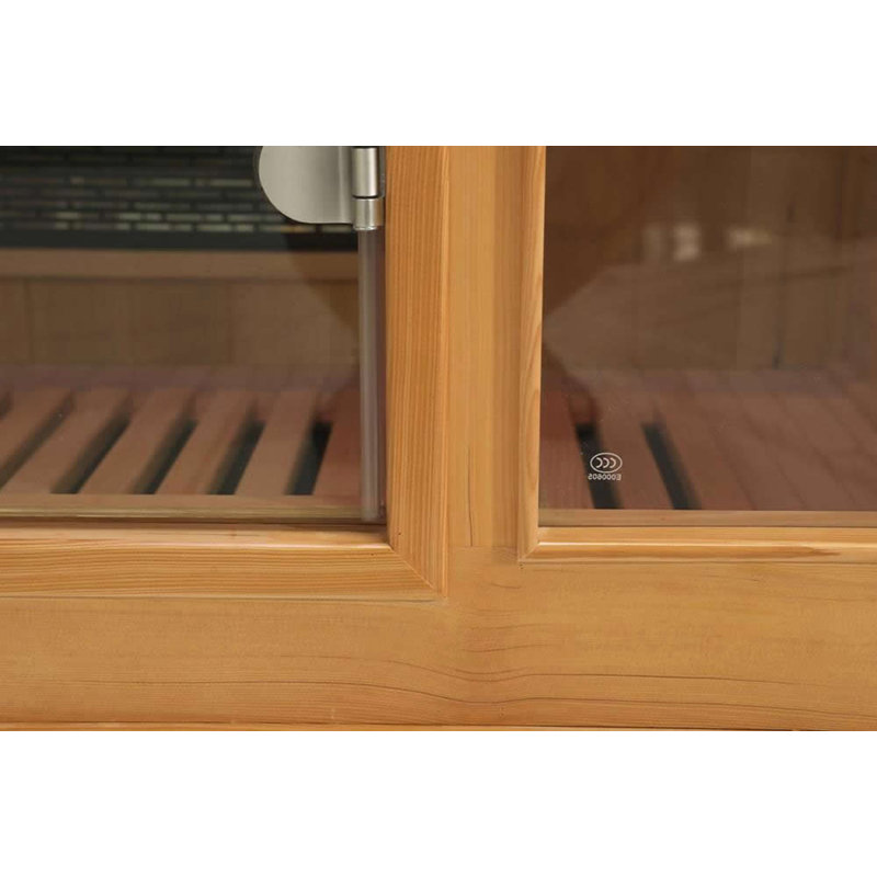 Vidalux Solara 3 Person Full Spectrum Infrared Sauna With Complete Heat, 2 Person