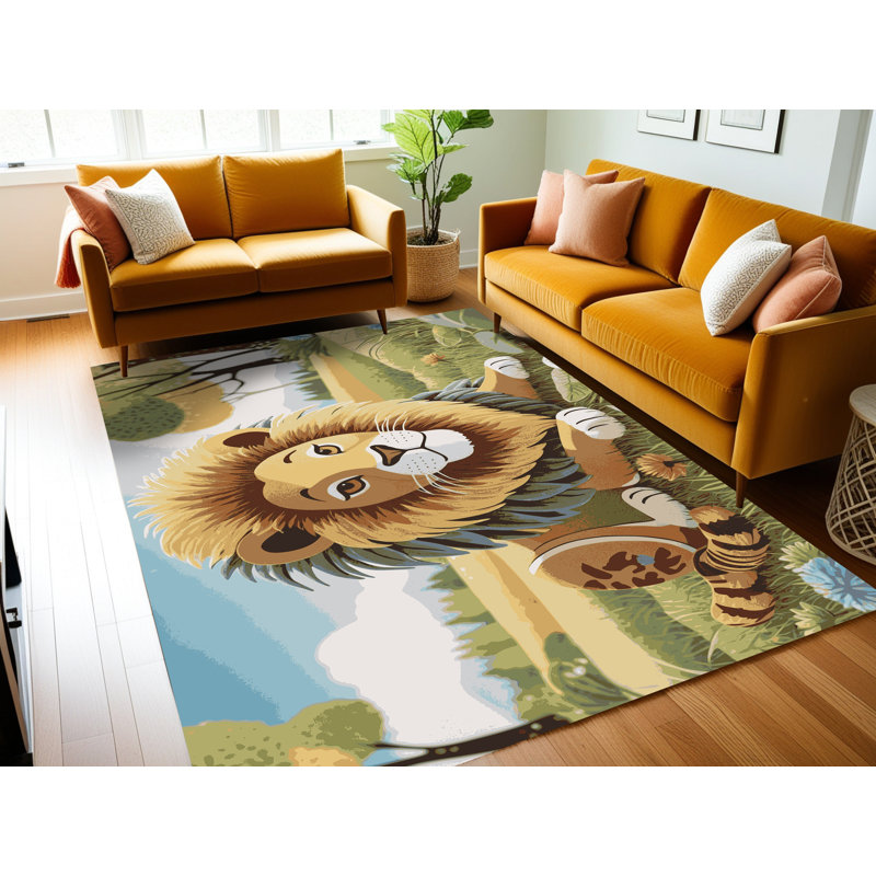 Tapis lavable Indigo, Rectangulaire 8 pi x 10 pi