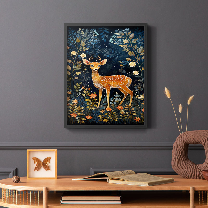 "ANIMALS Series CDLxxviii" par J Paul, Noir, noir, noir, noir, H 21 po x l 17 po