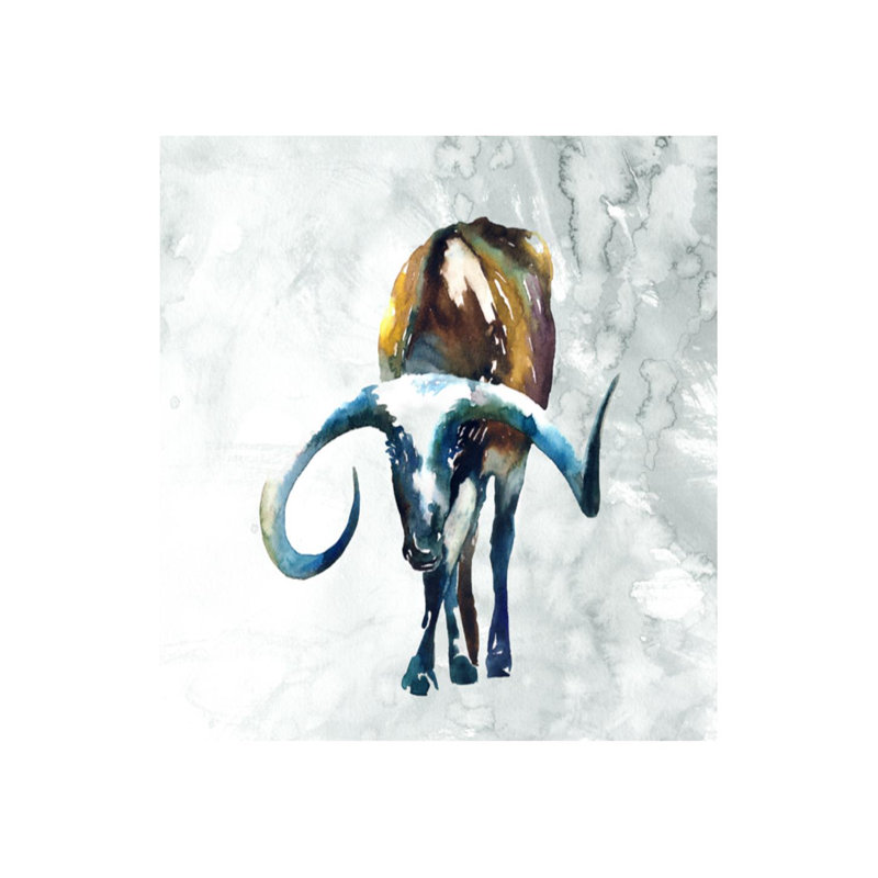 Bovine Stance II Print by Emma Brooks, Outdoor, 36" H x 32" W