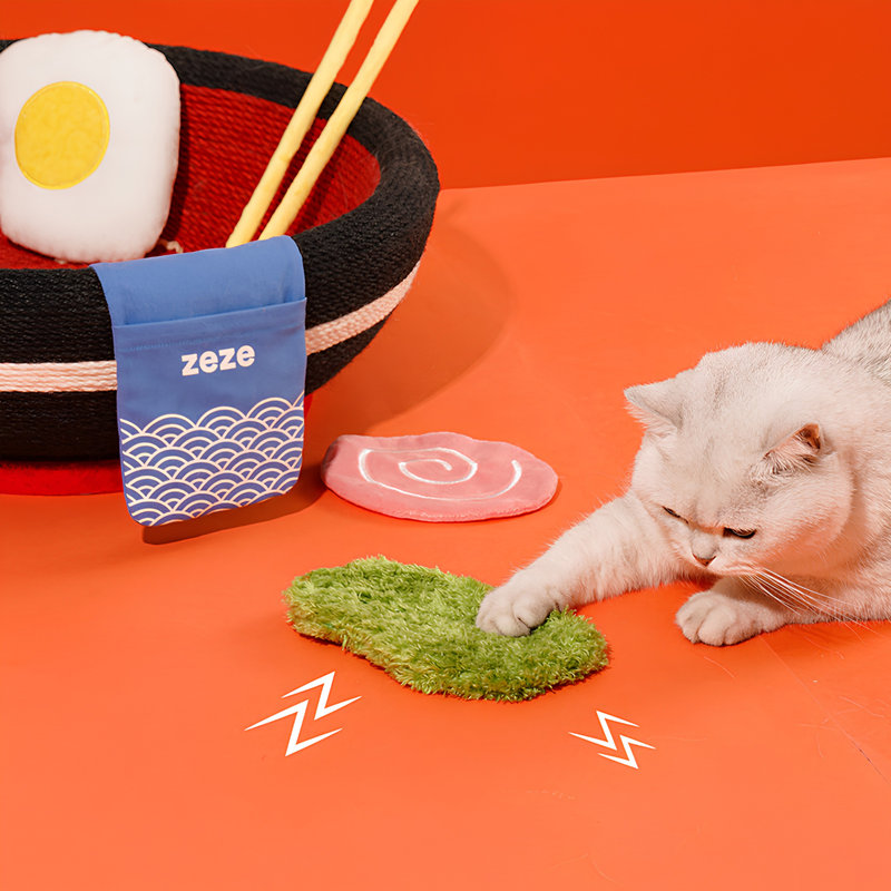  Ramen Bowl Cat Scratcher