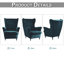 Housse pour fauteuil à coussins en T-1800104662