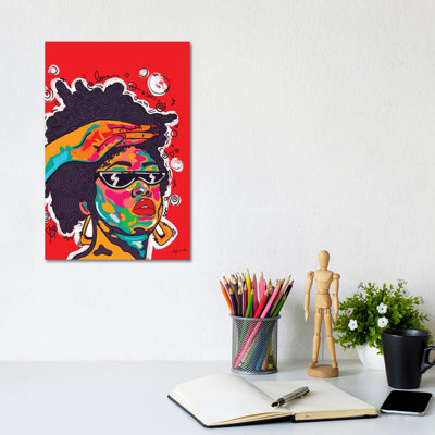 Respect by Nuwarhol  Wrapped Canvas Graphic Art Print