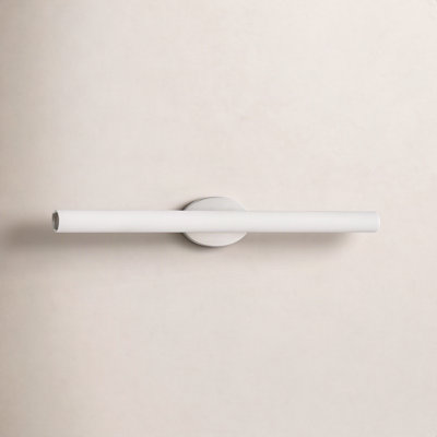 Delphine Single Frosted Dimmable LED Bath Bar