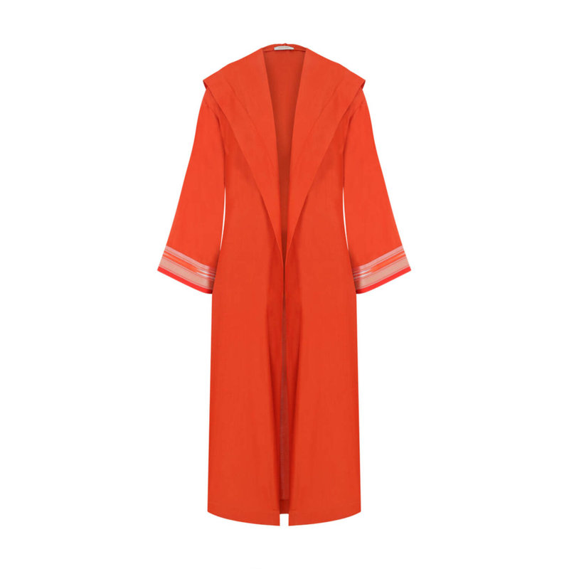 Hoody Kimono Orange