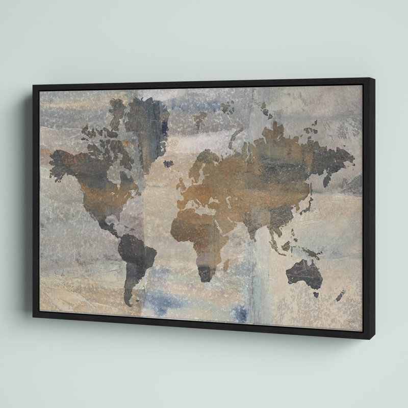 «Stone World» par Avery Tillmon, reproduction d'art graphique sur toile flottante