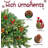 Red Frosted Pre-Lit Christmas Tree