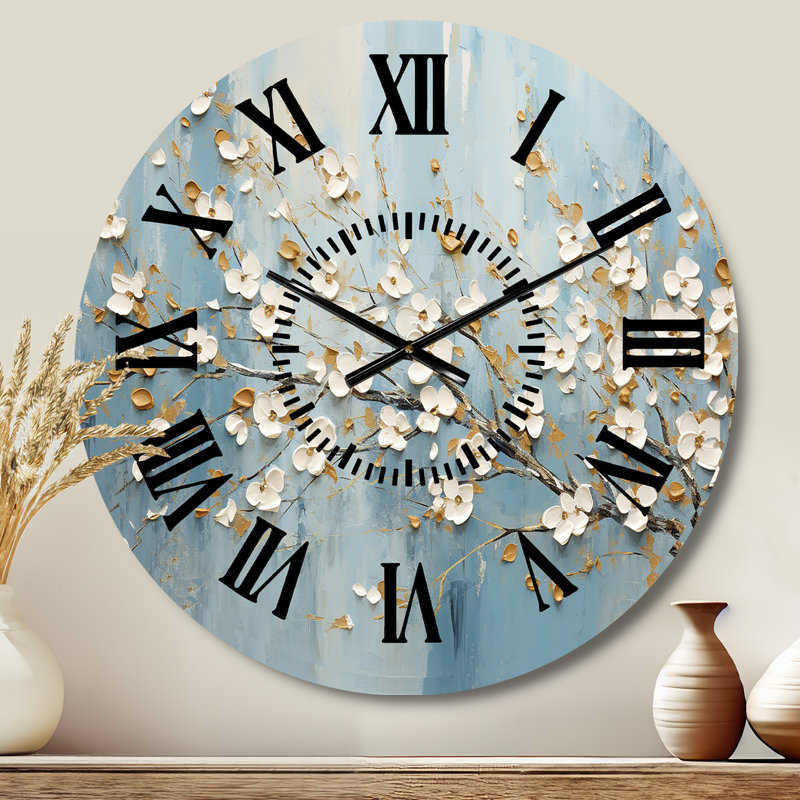 Horloge murale Peacewoodness, Médium
