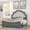 Azoriah Bed in Gray