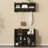 Shoe Storage Bench With Shelves And 4 Hooks, Elegant Hall Tree With Wall Mounted Coat Rack, Entryway Organizer For Hallway, Foyer, Mudroom-453794410