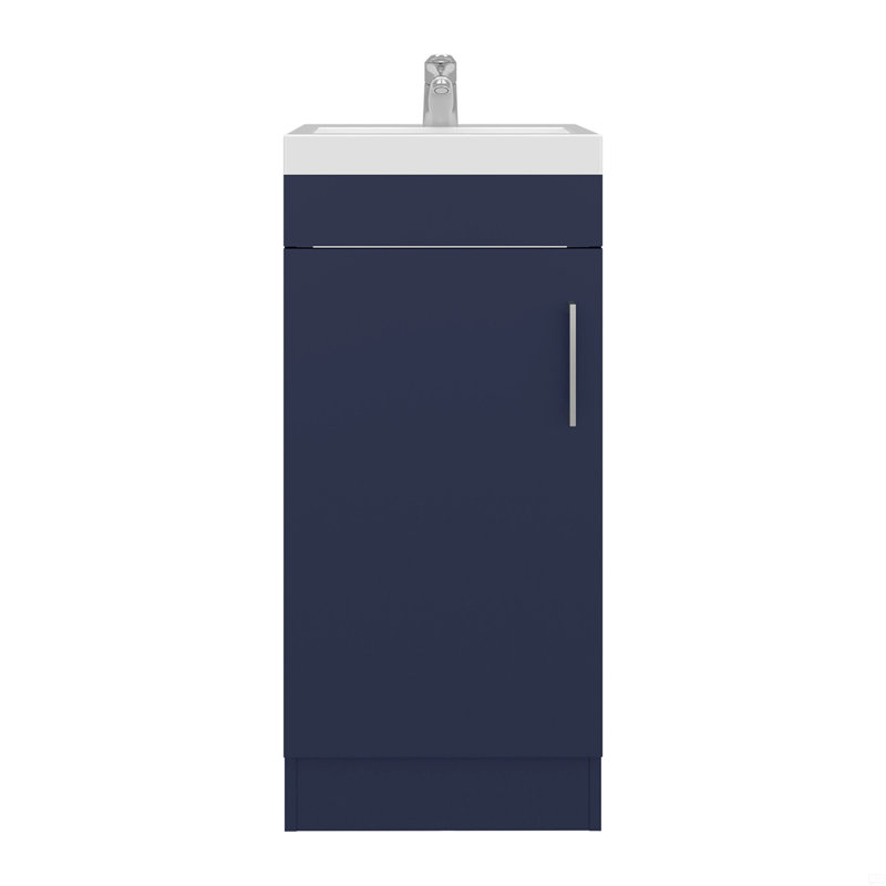 Kronos Blue Bathroom Vanity With 1 Door
