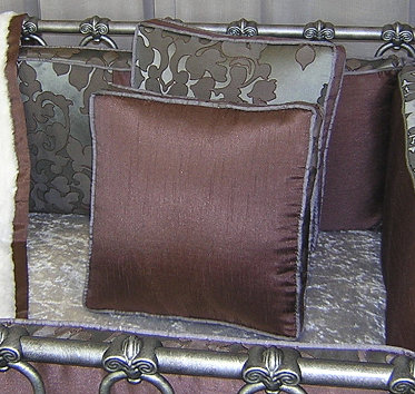 Coussin en coton Chandler