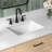 Thornaby 66'' Solid Wood Single Bathroom Vanity with 1.5'' White Quartz Top-107225437-119089069
