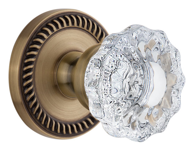 Figurine Grandette Newport Rosette, Laiton rétro