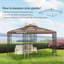 Toile de remplacement Outsunny